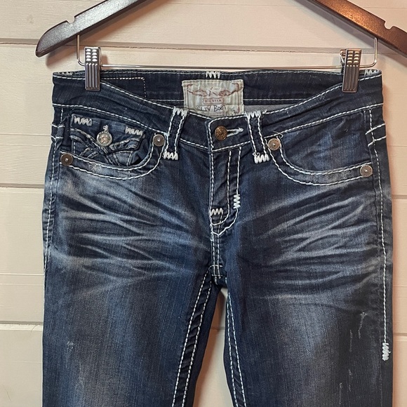 Big Star Liv Boot Low Rise Denim Jeans Size 26L. - Picture 2 of 10